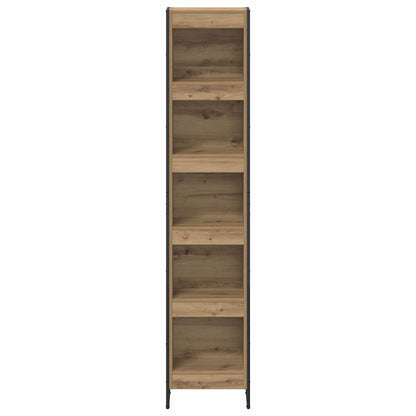 vidaXL Book Cabinet 40 x 30 x 189.5 cm Engineered Wood Artisian Oak