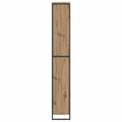 vidaXL Book Cabinet 40 x 30 x 189.5 cm Engineered Wood Artisian Oak