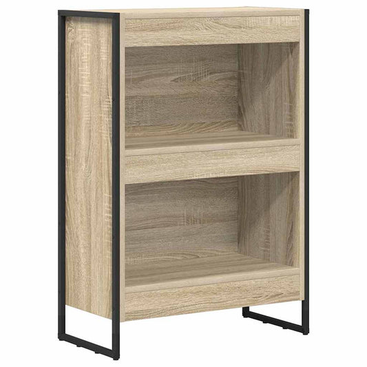 vidaXL Book Cabinet 60 x 30 x 86.5 cm Engineered Wood Sonoma