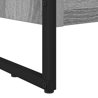 vidaXL Book Cabinet 60 x 30 x 86.5 cm Engineered Wood Grey Sonoma