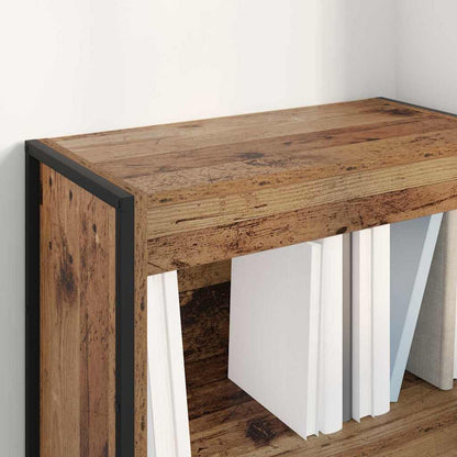 vidaXL Book Cabinet Old Wood 60 x 30 x 86.5 cm Engineered Wood