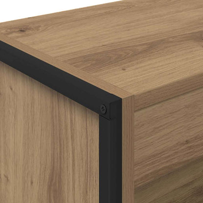 vidaXL Book Cabinet 60 x 30 x 86.5 cm Engineered Wood Artisian Oak
