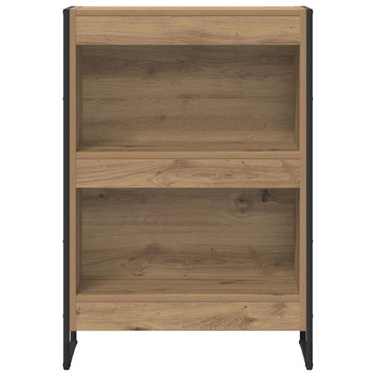 vidaXL Book Cabinet 60 x 30 x 86.5 cm Engineered Wood Artisian Oak