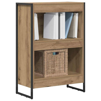 vidaXL Book Cabinet 60 x 30 x 86.5 cm Engineered Wood Artisian Oak