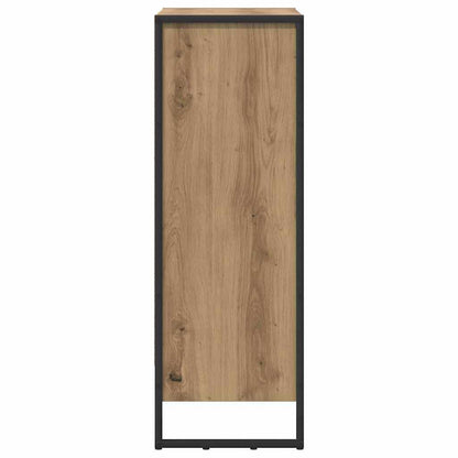 vidaXL Book Cabinet 60 x 30 x 86.5 cm Engineered Wood Artisian Oak