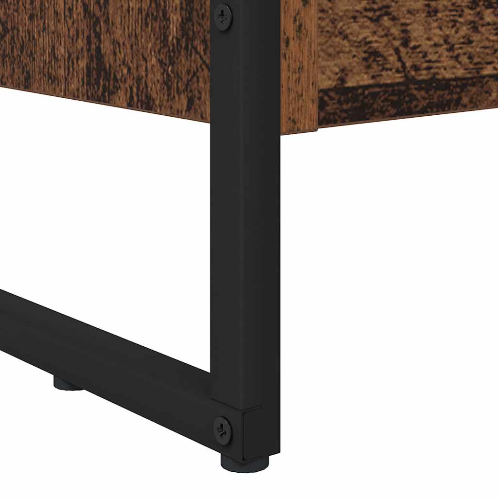 vidaXL Book Cabinet Old Wood 60 x 30 x 121 cm Engineered Wood