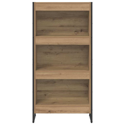 vidaXL Book Cabinet 60 x 30 x 121 cm Engineered Wood Artisian Oak