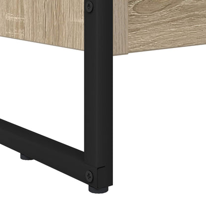 vidaXL Book Cabinet Sonoma 60 x 30 x 155 cm Engineered Wood