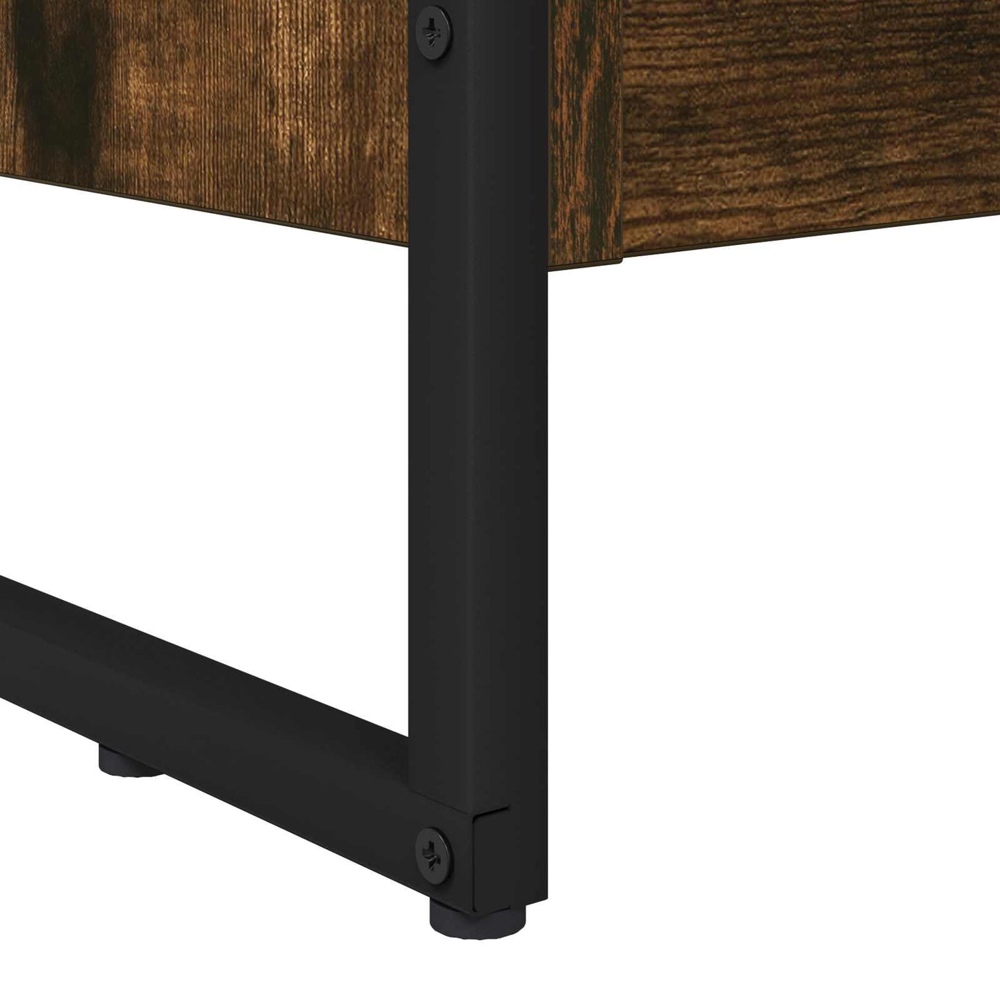 vidaXL Book Cabinet Smoke Oak 60 x 30 x 155 cm Engineered Wood