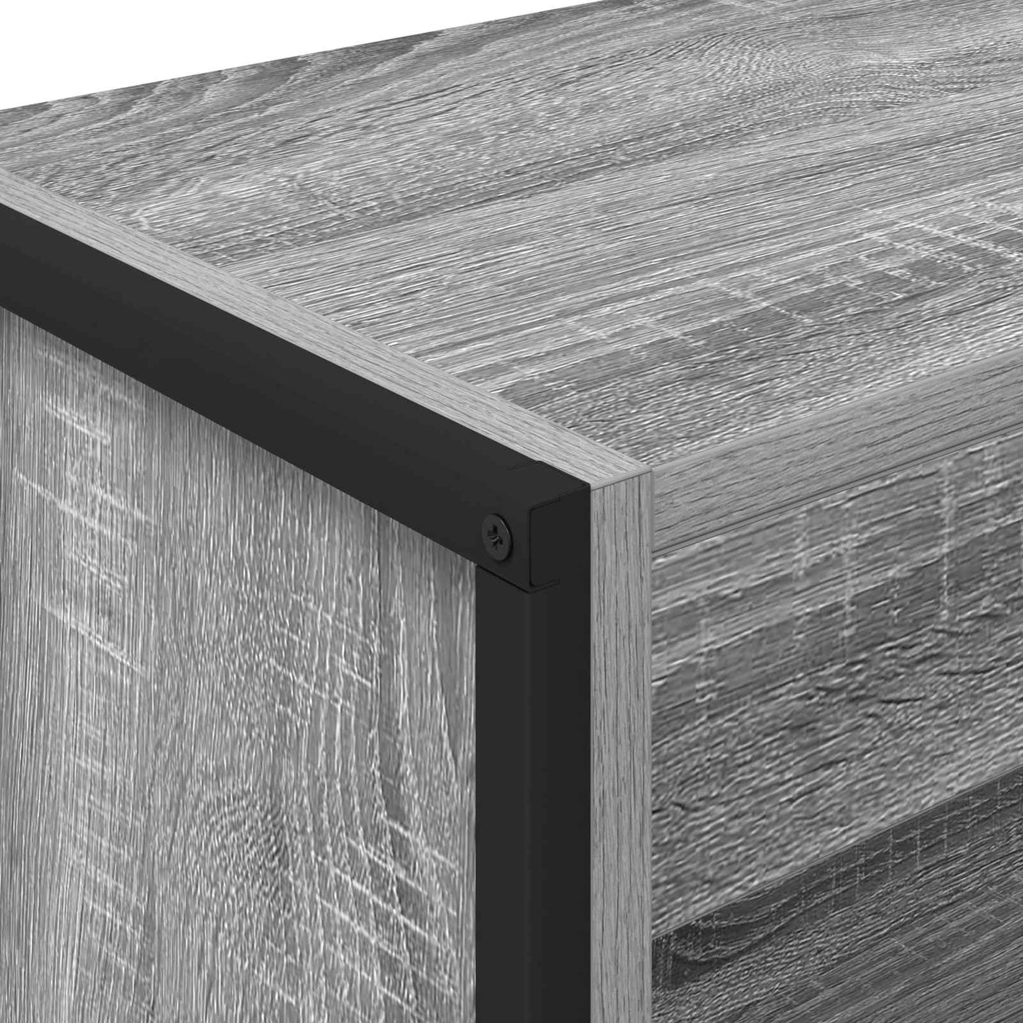 vidaXL Book Cabinet 60 x 30 x 155 cm Engineered Wood Grey Sonoma