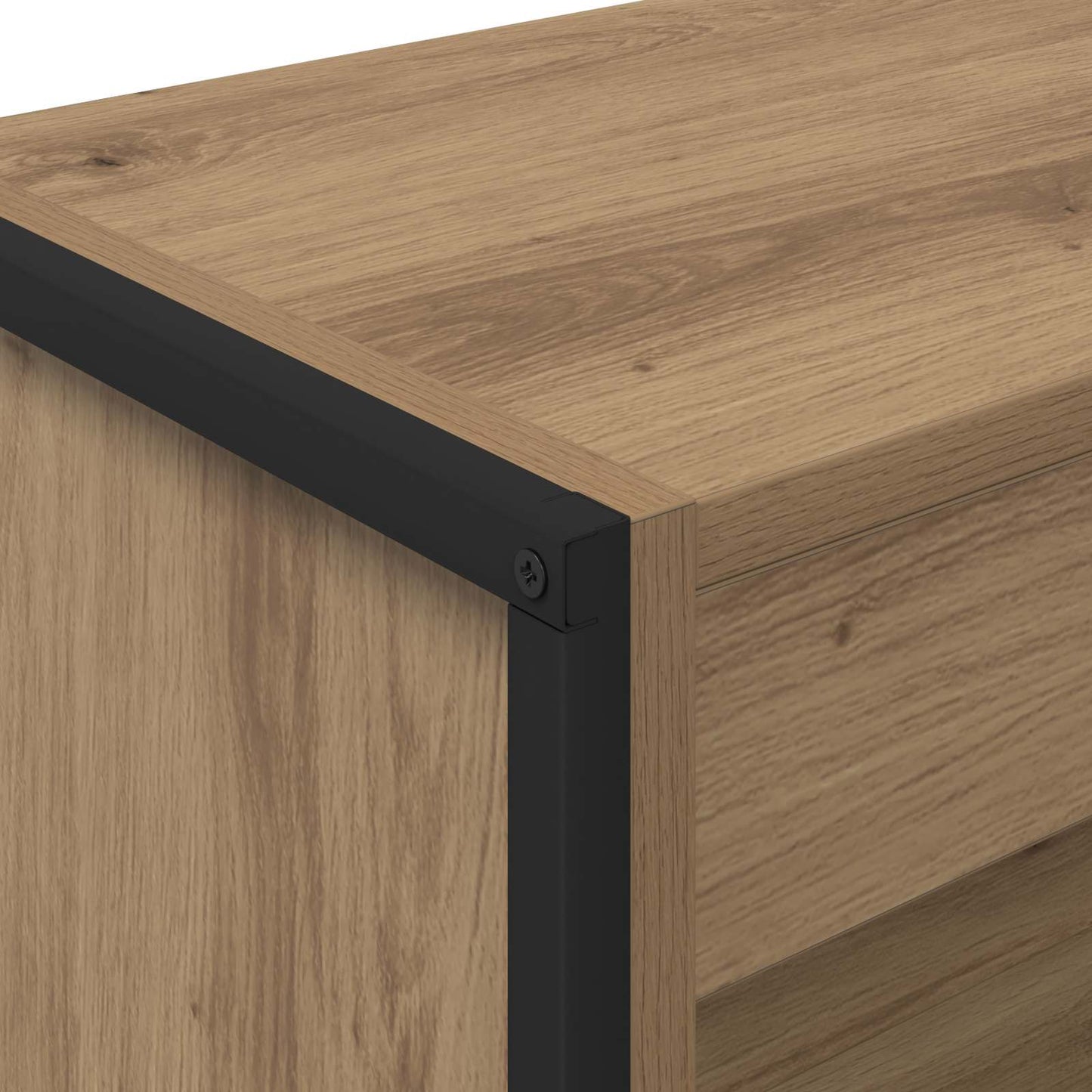 vidaXL Book Cabinet 60 x 30 x 155 cm Engineered Wood Artisian Oak
