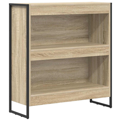 vidaXL Book Cabinet Sonoma 80 x 30 x 86.5 cm Engineered Wood
