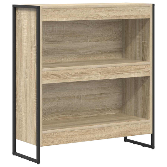 vidaXL Book Cabinet 80 x 30 x 86.5 cm Engineered Wood Sonoma
