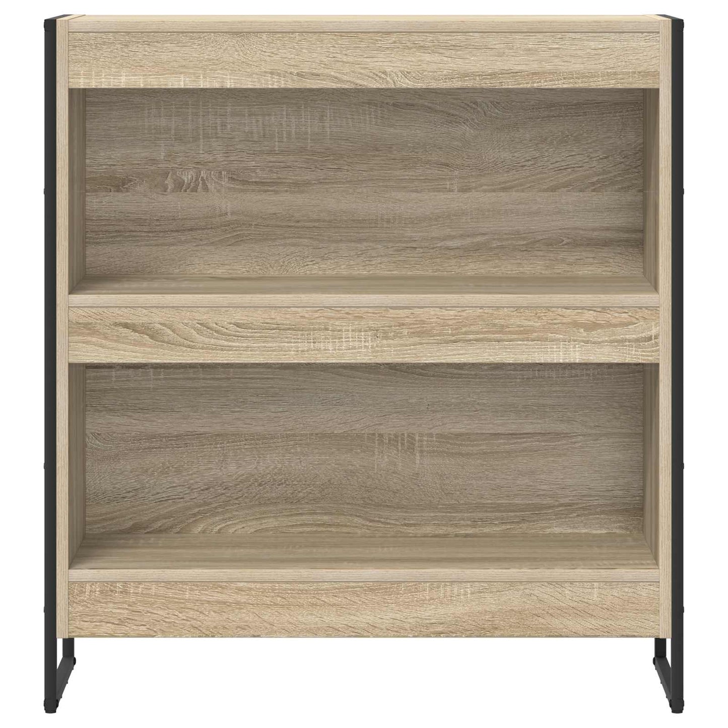 vidaXL Book Cabinet Sonoma 80 x 30 x 86.5 cm Engineered Wood