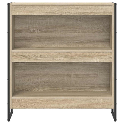 vidaXL Book Cabinet Sonoma 80 x 30 x 86.5 cm Engineered Wood