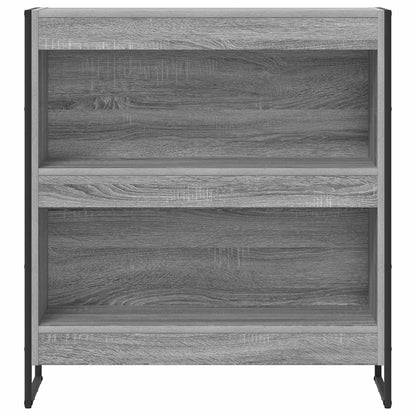 vidaXL Book Cabinet 80 x 30 x 86.5 cm Engineered Wood Grey Sonoma