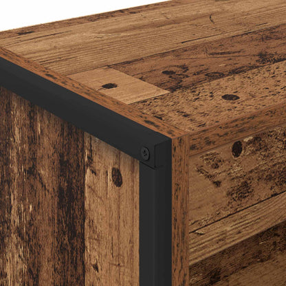 vidaXL Book Cabinet Old Wood 80 x 30 x 86.5 cm Engineered Wood