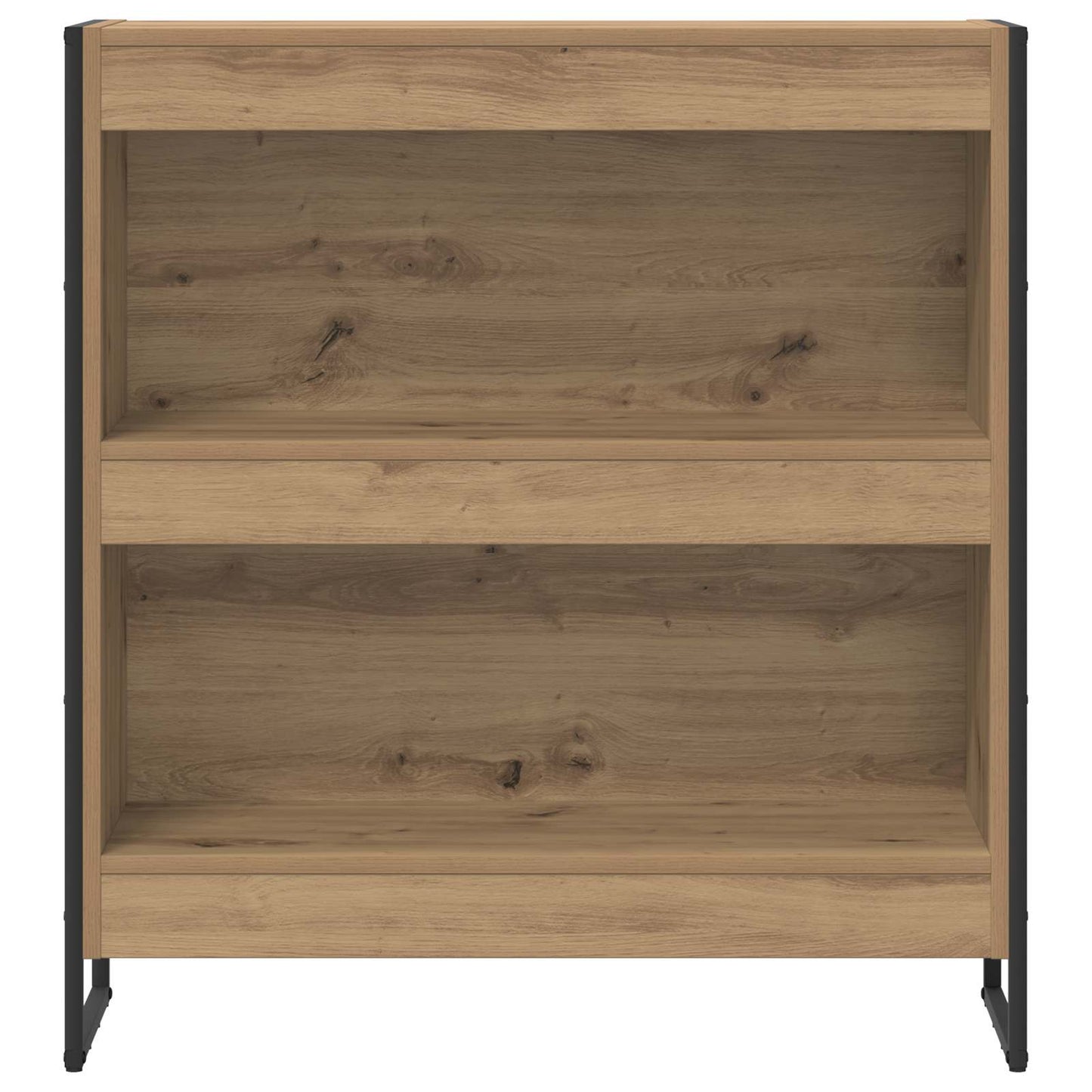 vidaXL Book Cabinet 80 x 30 x 86.5 cm Engineered Wood Artisian Oak