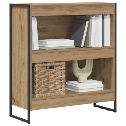 vidaXL Book Cabinet 80 x 30 x 86.5 cm Engineered Wood Artisian Oak