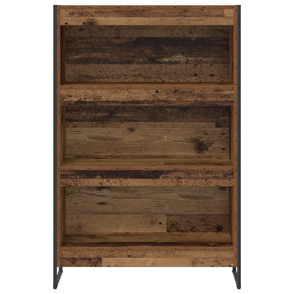 vidaXL Book Cabinet Old Wood 80 x 30 x 121 cm Engineered Wood