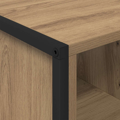 vidaXL Coffee Table Artisian Oak 80 x 50 x 40 cm Engineered Wood