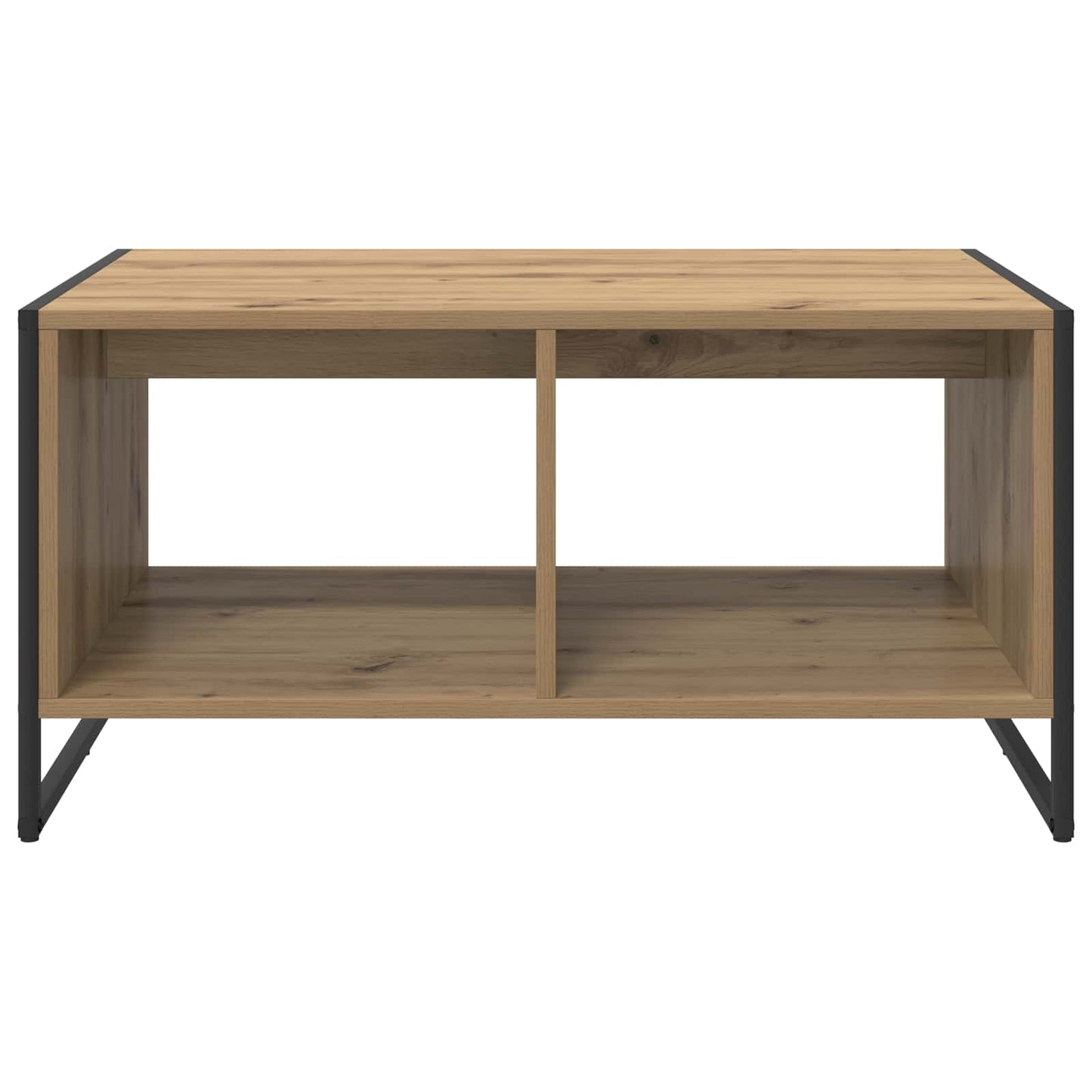 vidaXL Coffee Table Artisian Oak 80 x 50 x 40 cm Engineered Wood