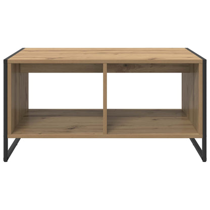vidaXL Coffee Table Artisian Oak 80 x 50 x 40 cm Engineered Wood