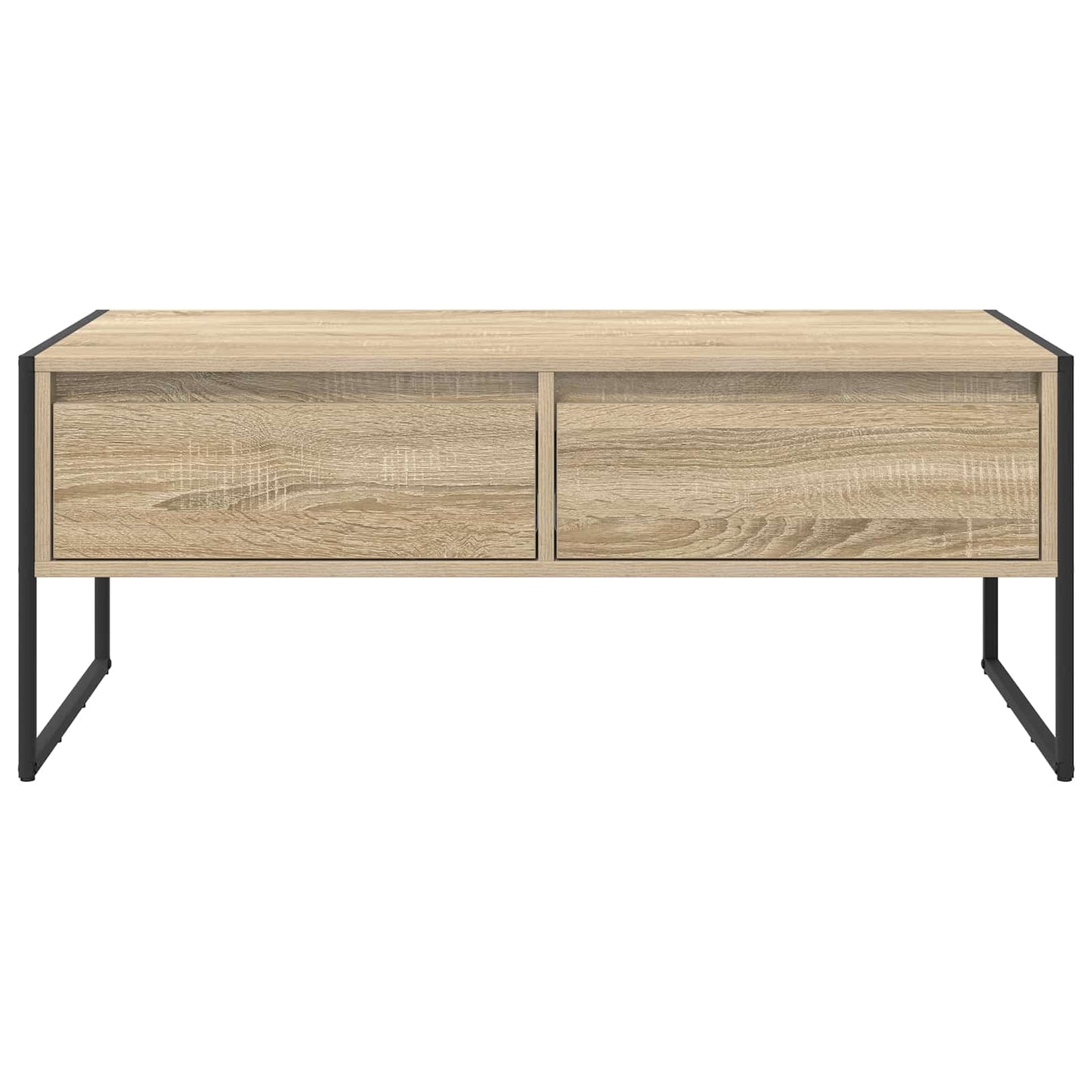 vidaXL Coffee Table Sonoma 100 x 46 x 40 cm Engineered Wood