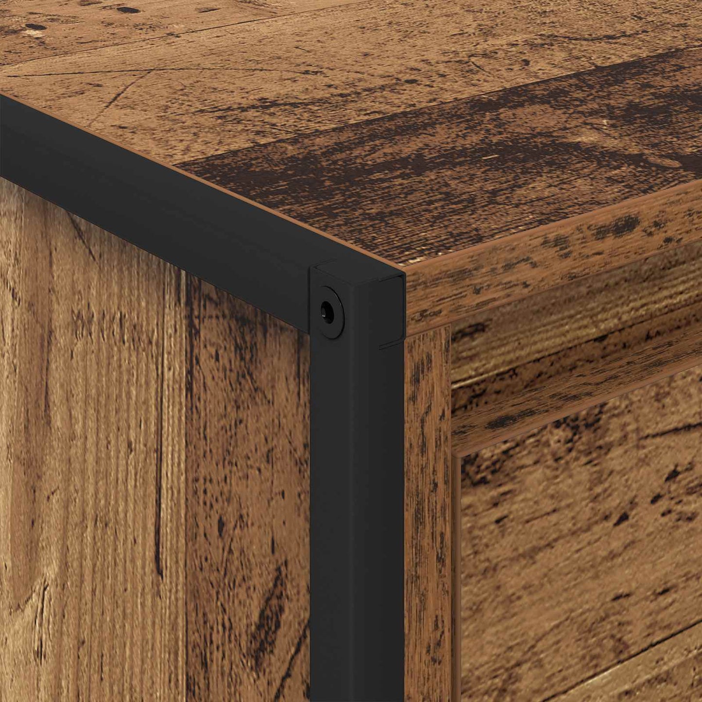 vidaXL Coffee Table Old Wood 100 x 46 x 40 cm Engineered Wood