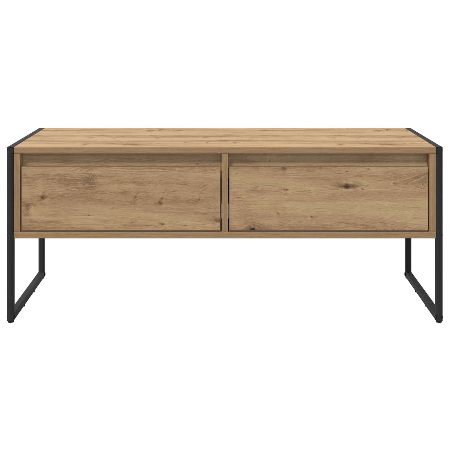 vidaXL Coffee Table Artisian Oak 100 x 46 x 40 cm Engineered Wood