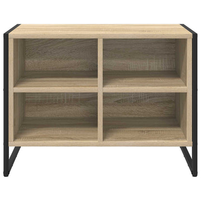 vidaXL Shoe Cabinet Sonoma 60 x 35 x 44 cm Engineered Wood