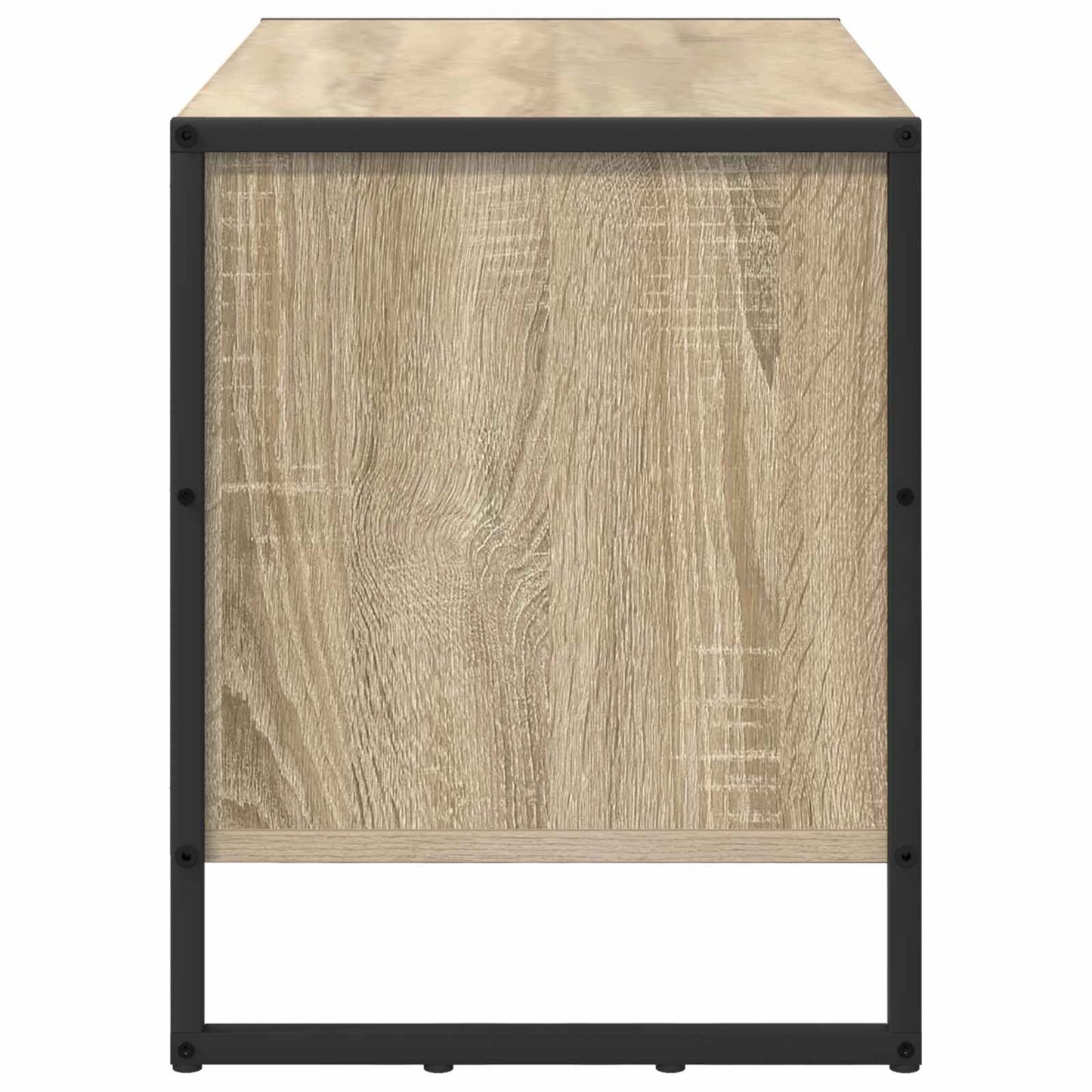 vidaXL Shoe Cabinet Sonoma 60 x 35 x 44 cm Engineered Wood