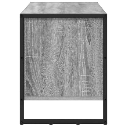 vidaXL Shoe Cabinet 60 x 35 x 44 cm Engineered Wood Grey Sonoma