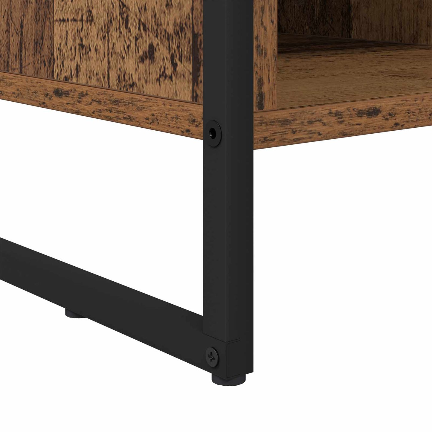 vidaXL Shoe Cabinet Old Wood 60 x 35 x 44 cm Engineered Wood