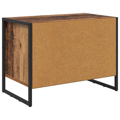 vidaXL Shoe Cabinet Old Wood 60 x 35 x 44 cm Engineered Wood