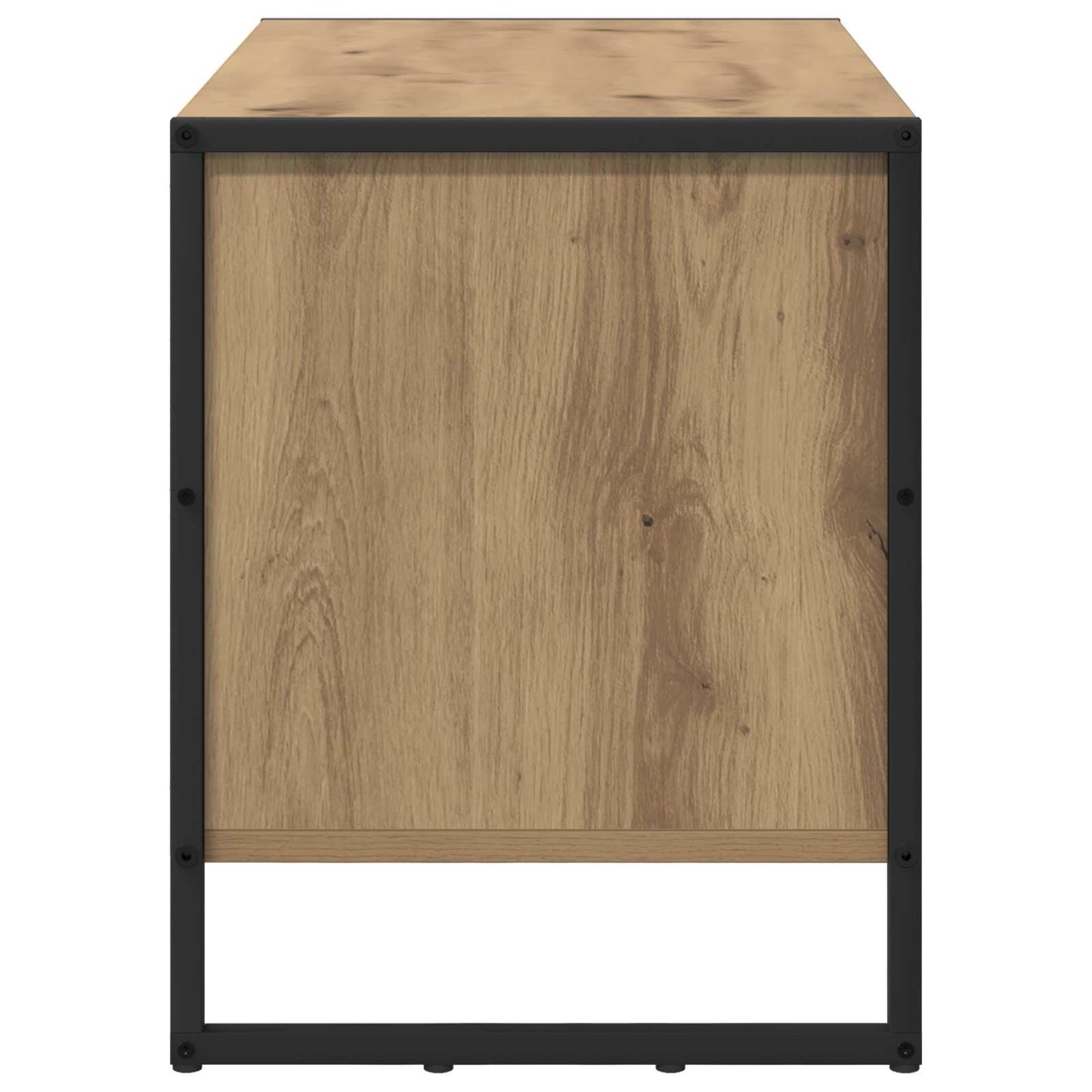 vidaXL Shoe Cabinet Artisian Oak 60 x 35 x 44 cm Engineered Wood
