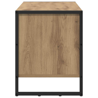 vidaXL Shoe Cabinet Artisian Oak 60 x 35 x 44 cm Engineered Wood