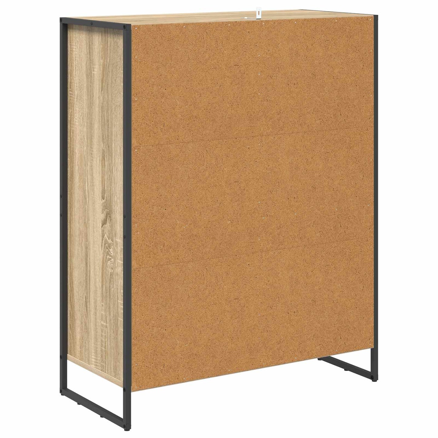 vidaXL Shoe Cabinet with Door Sonoma 79 x 36 x 100 cm Engineered Wood