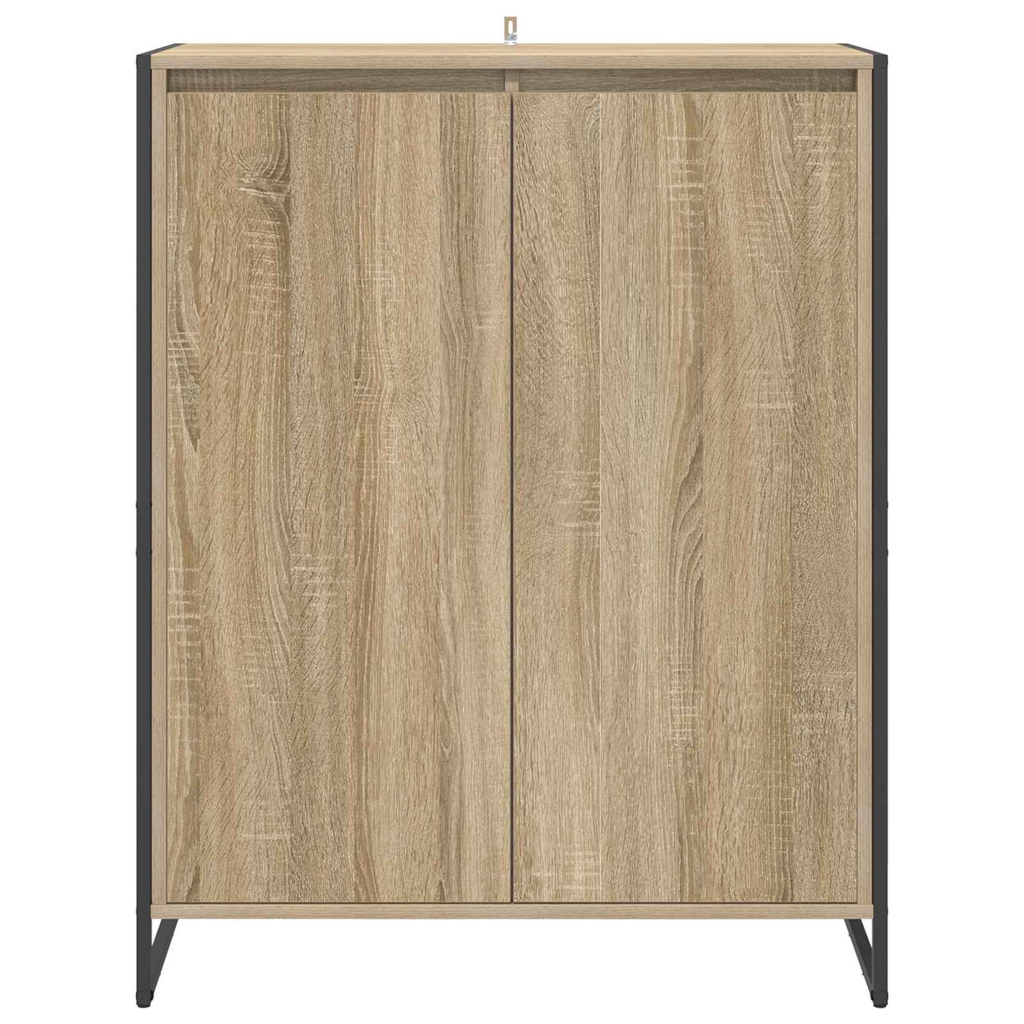 vidaXL Shoe Cabinet with Door Sonoma 79 x 36 x 100 cm Engineered Wood