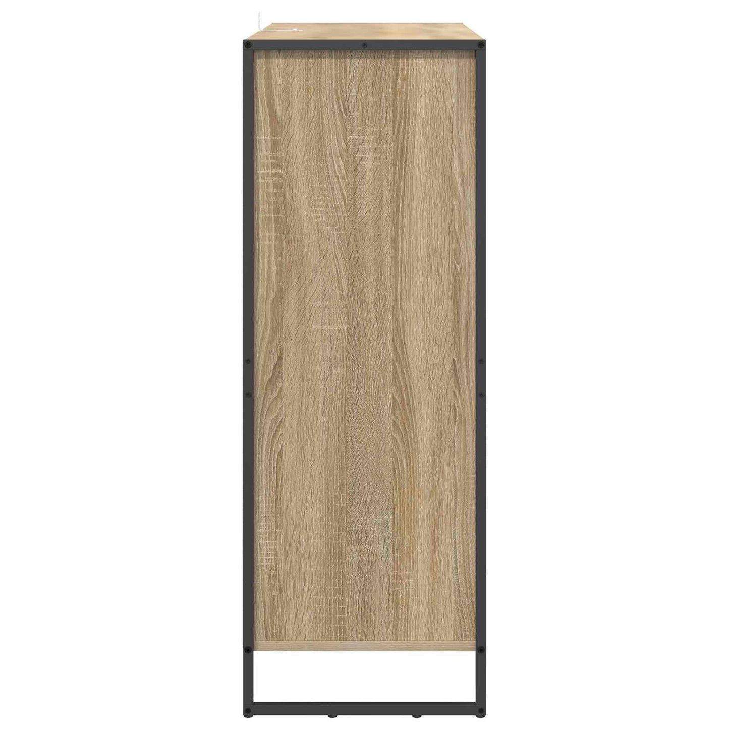 vidaXL Shoe Cabinet with Door Sonoma 79 x 36 x 100 cm Engineered Wood