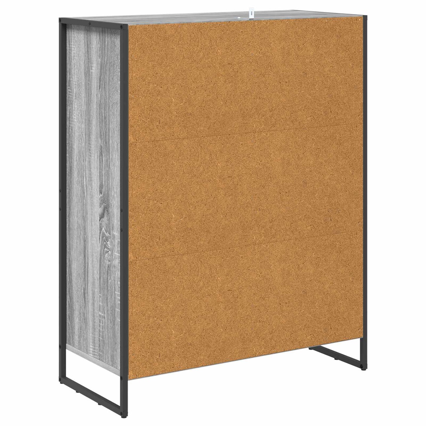 vidaXL Shoe Cabinet Grey Sonoma 79 x 36 x 100 cm Engineered Wood