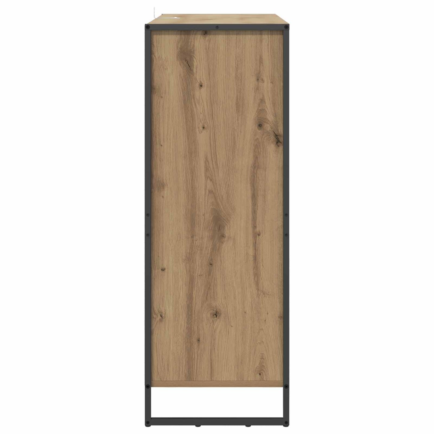 vidaXL Shoe Cabinet Artisian Oak 79 x 36 x 100 cm Engineered Wood
