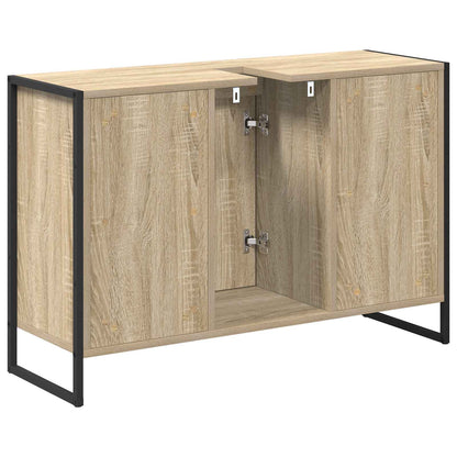vidaXL Bathroom Cabinet Sonoma 90 x 30 x 60 cm Engineered Wood