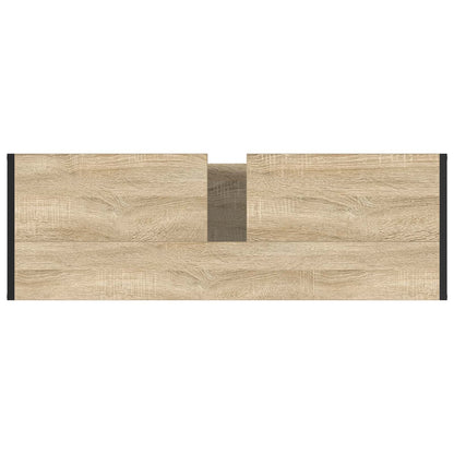 vidaXL Bathroom Cabinet Sonoma 90 x 30 x 60 cm Engineered Wood