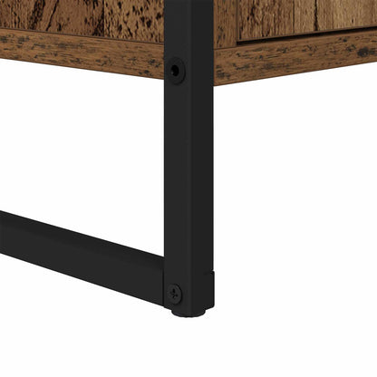 vidaXL Bathroom Cabinet Old Wood 90 x 30 x 60 cm Engineered Wood