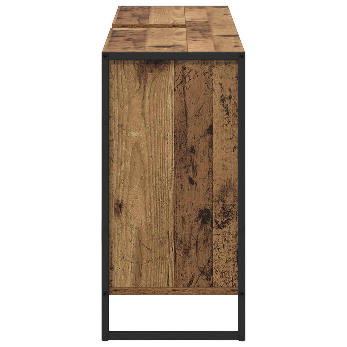 vidaXL Bathroom Cabinet Old Wood 90 x 30 x 60 cm Engineered Wood