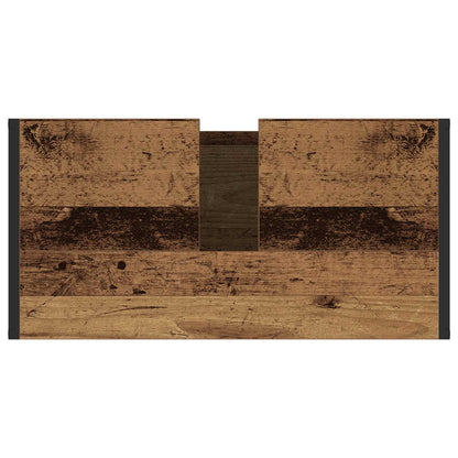 vidaXL Bathroom Cabinet Old Wood 60 x 30 x 60 cm Engineered Wood
