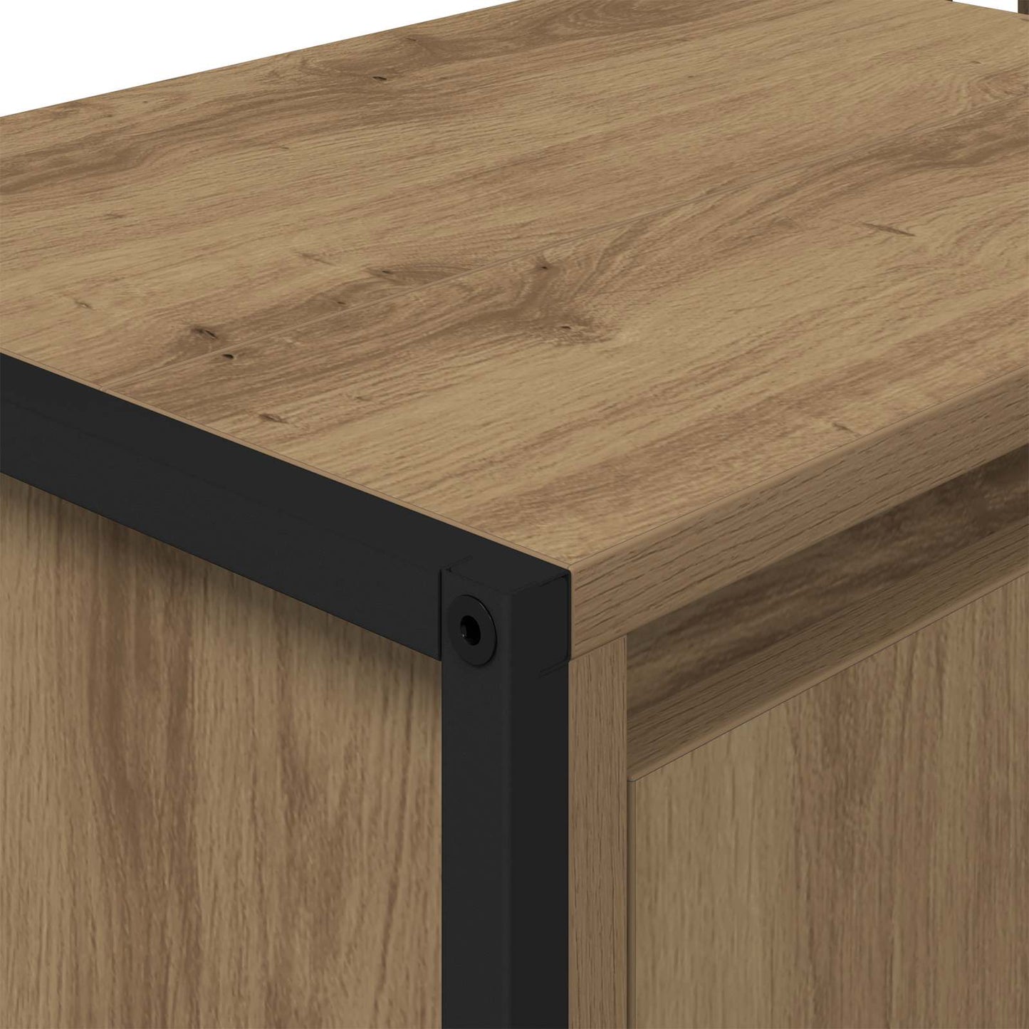 vidaXL Bathroom Cabinet Artisian Oak 60 x 30 x 60 cm Engineered Wood