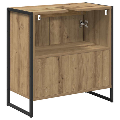 vidaXL Bathroom Cabinet Artisian Oak 60 x 30 x 60 cm Engineered Wood