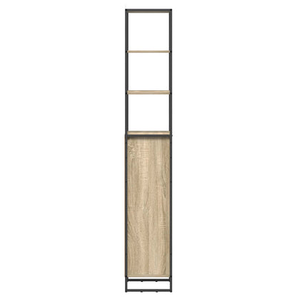 vidaXL Bathroom Cabinet Sonoma 40 x 30 x 180 cm Engineered Wood